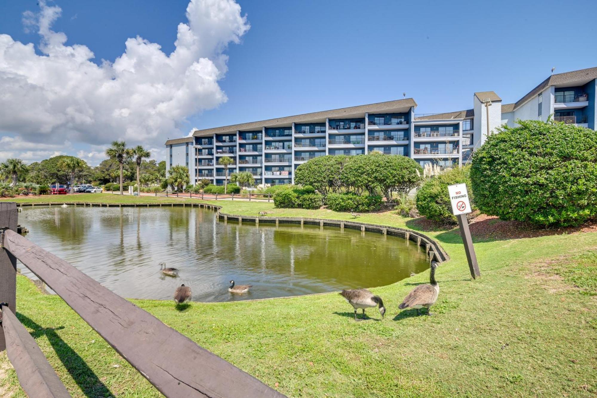 Renovated Oceanfront Resort Condo With Balcony Myrtle Beach Exterior foto